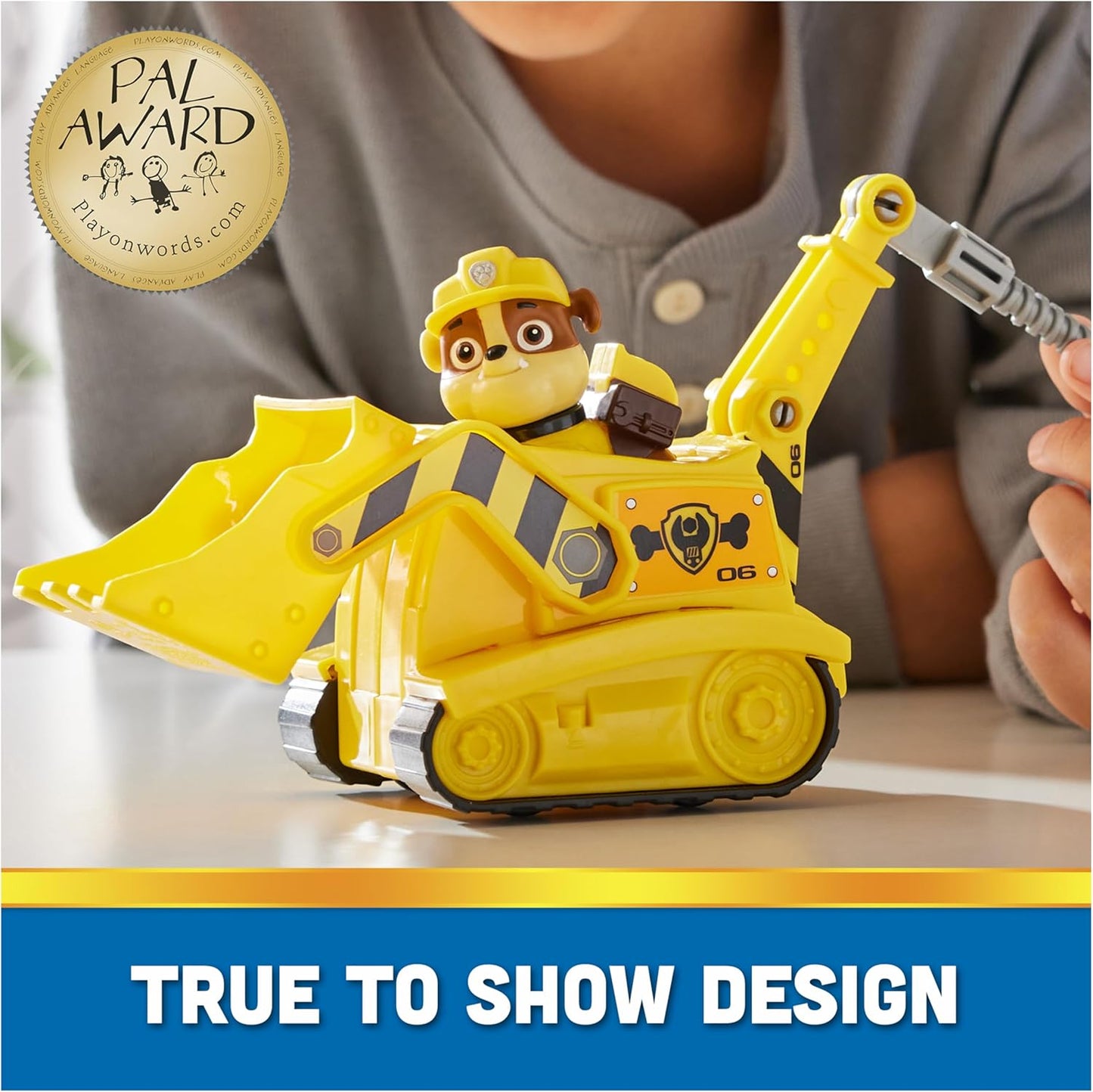 Paw Patrol Rubble's Bulldozer Toy Vehicle