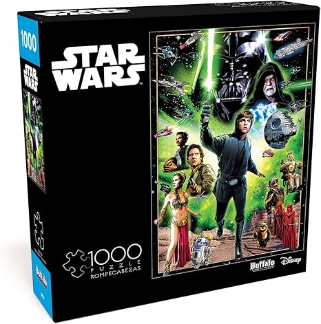 Buffalo Games Star Wars: "I Am A Jedi, Like My Father Before Me" - 1000-Piece Jigsaw Puzzle.