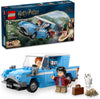 LEGO Harry Potter Flying Ford Anglia Buildable Car Toy with 2 Minifigures for Role Play Fantasy Playset
