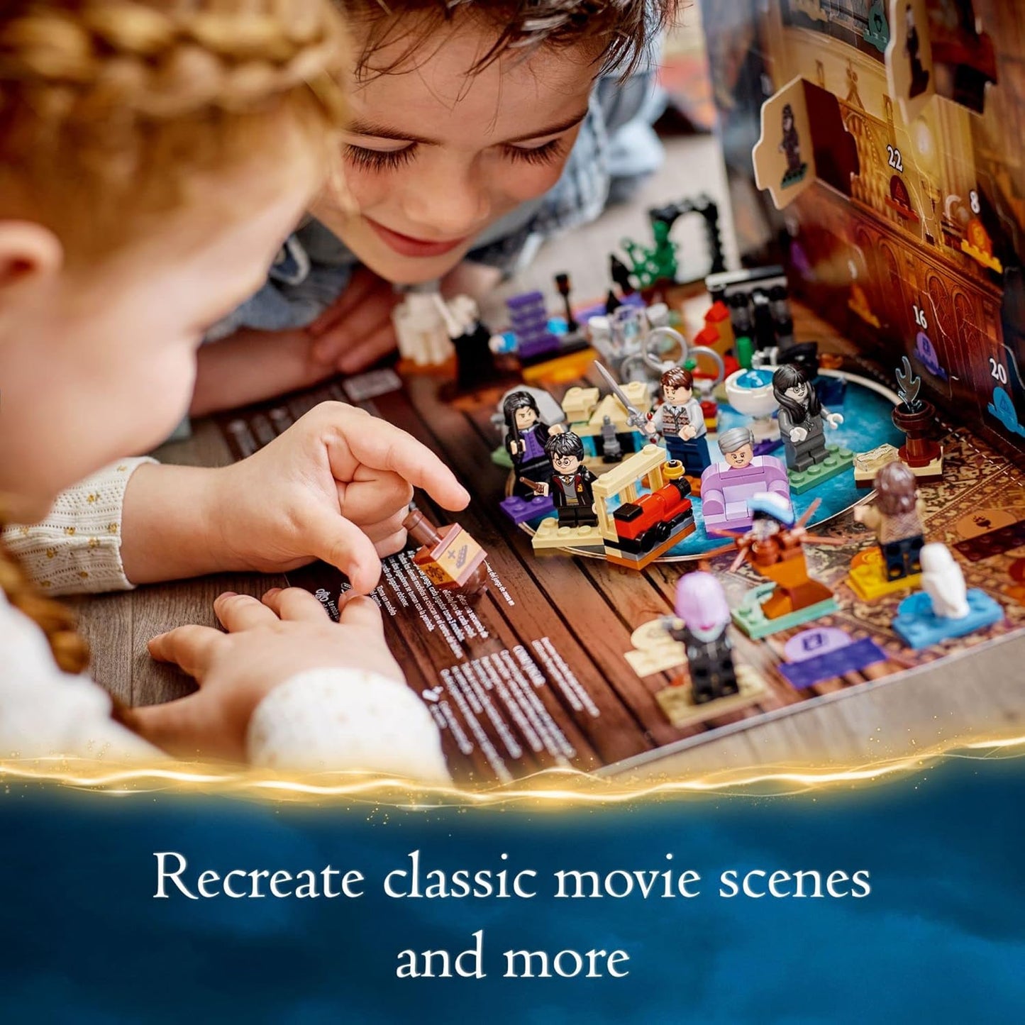 LEGO Harry Potter 2022 Advent Calendar 76404 Building Toy Set and Minifigures Countdown