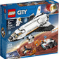 LEGO City Space Mars Research Shuttle 60226 Space Shuttle Toy Building Kit with Mars