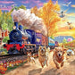 Buffalo Games Buffalo - Angelo Bonito - Racing The Train - 750 Piece Jigsaw Puzzle