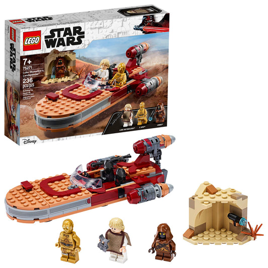 LEGO Star Wars: A New Hope Luke Skywalker's Landspeeder Building Kit (236 Pieces)