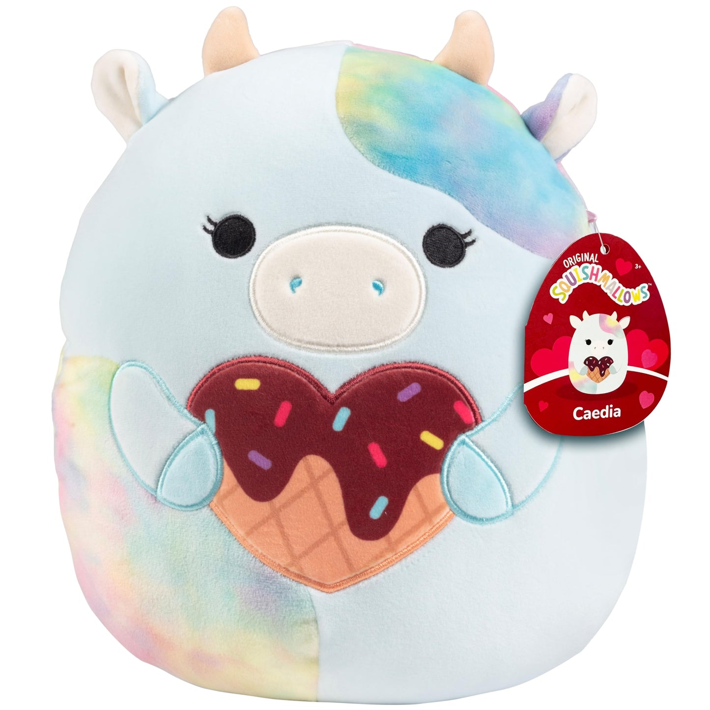 Squishmallows Original 10-Inch Caedia The Blue Cow