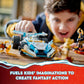 LEGO NINJAGO Zane's Dragon Power Spinjitzu Race Car 71791 Building Toy Set Features a