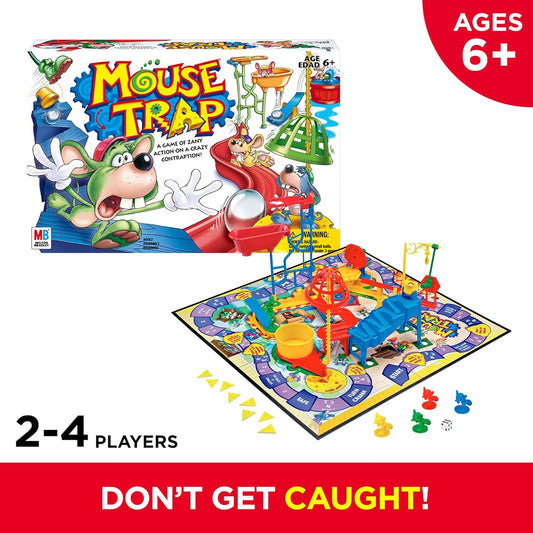 Hasbro Gaming Mouse Trap Board Game Family Board for for 2-4 Players Family Gifts Amazon