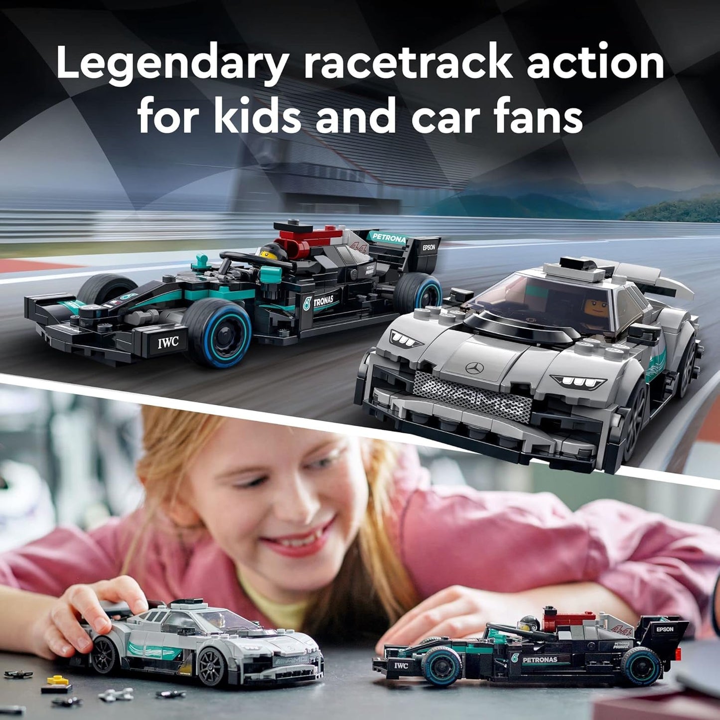 LEGO Speed Champions Mercedes-AMG F1 W12 E Performance Project One Toy Car Set Mercedes