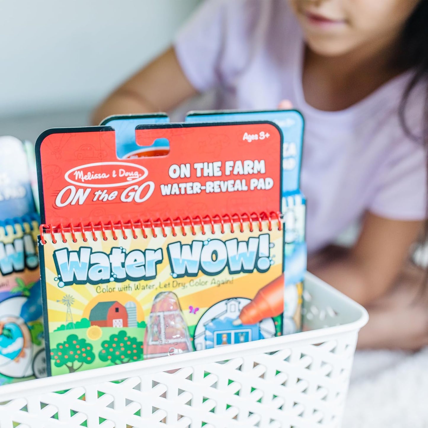 Melissa & Doug Melissa Doug Water Wow - Water Reveal Pad Bundle - Farm Safari Under The