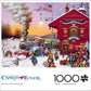 Buffalo Games Buffalo - Charles Wysocki - Whistle Stop Christmas - 1000 Piece Jigsaw Puzzle