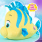 Just Play Disney Junior Ariel Flounder Small 7-inch Plush for Ages 2 Up