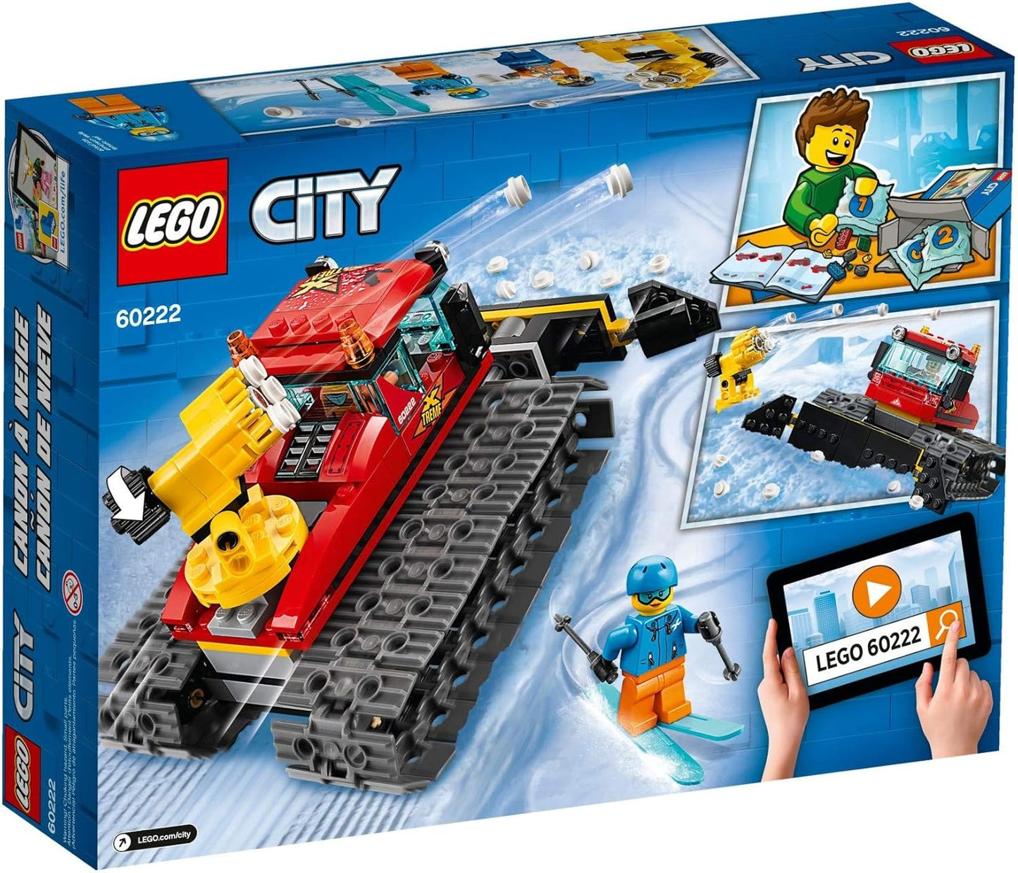 LEGO City Great Vehicles Snow Groomer Plough Set