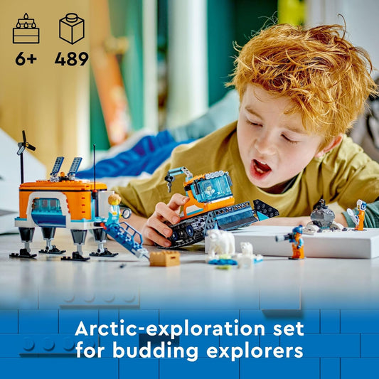 LEGO City Exploration Arctic Explorer Truck and Mobile Lab 60378 Building Set for Ages 6+