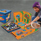 Hot Wheels Tara Toy ZipBin 300 Car Storage Cube - Unzip to Convert Into A Playmat Holds
