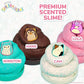 Squishmallows Original Squishmallows Premium Scented Slime 4-Pack 8 oz. Fluffy 4 Scented