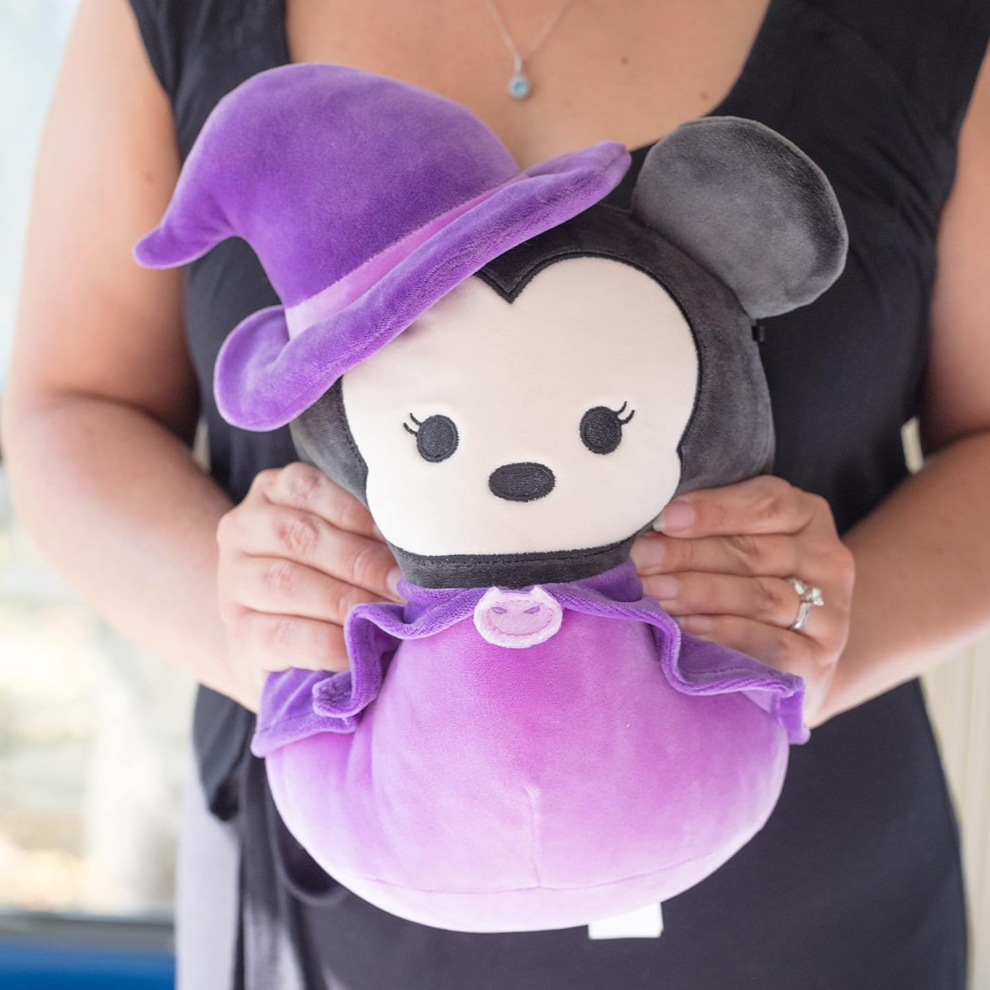 Squishmallows 8" Minnie Mouse Witch - Official Kellytoy Disney Plush.