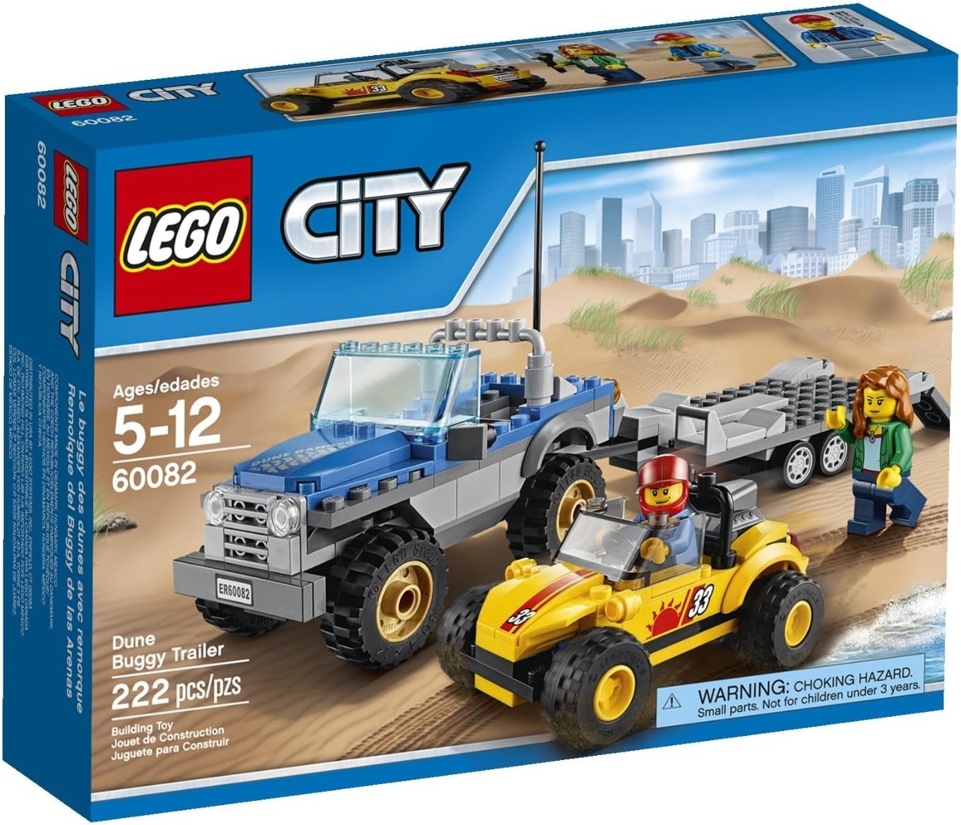 LEGO City Great Vehicles Dune Buggy Trailer