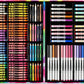 Crayola Inspiration Art Case Coloring Set - Tie-Dye 140ct Art Supplies Set For Easter