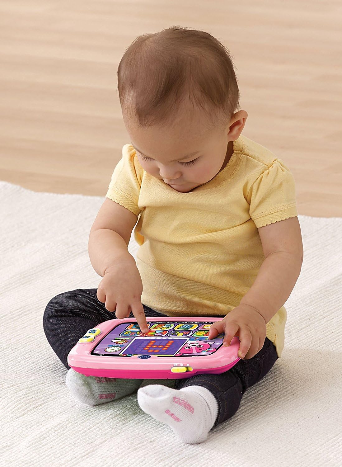 VTech Light-Up Baby Touch Tablet Pink