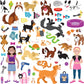 Melissa & Doug Melissa Doug Pet Shop Puffy Sticker Set With 115 Reusable - FSC Certified