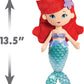 Disney Princess So Sweet Princess Ariel 13.5-Inch Plush with Red Hair The Little Mermaid
