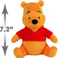 Disney 7.2-inch Winnie the Pooh Beanbag Plush Super Fabric for Ages 2 Up by Just Play