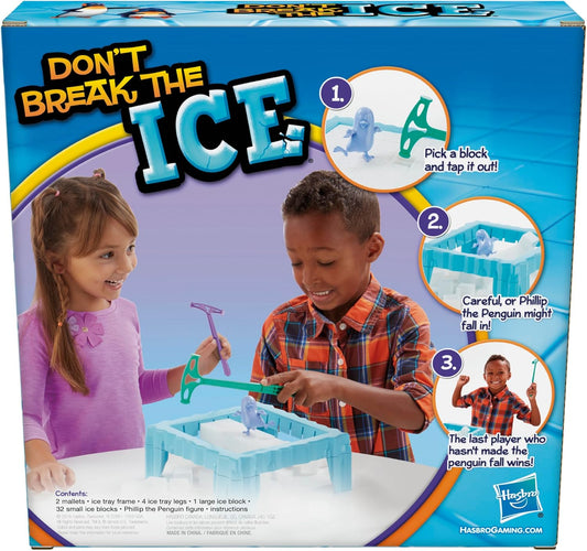 Hasbro Gaming Don't Break The Ice Preschool Game Board for