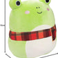 Squishmallows Original 10-Inch Wendy The Frog- Official Jazwares Plush