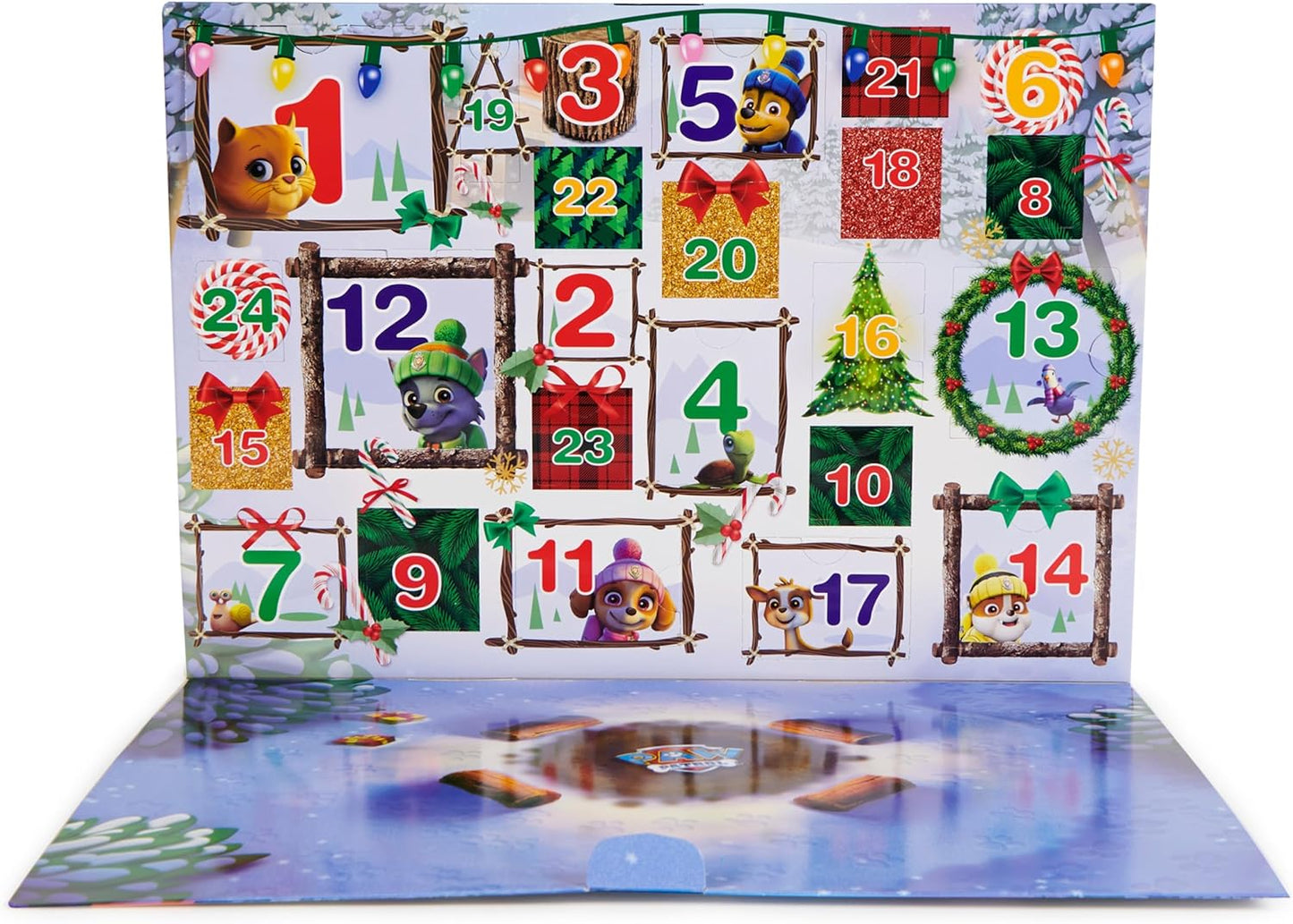 PAW Patrol 2023 Advent Calendar with 24 Surprise - Figures and for Ages 3 and up