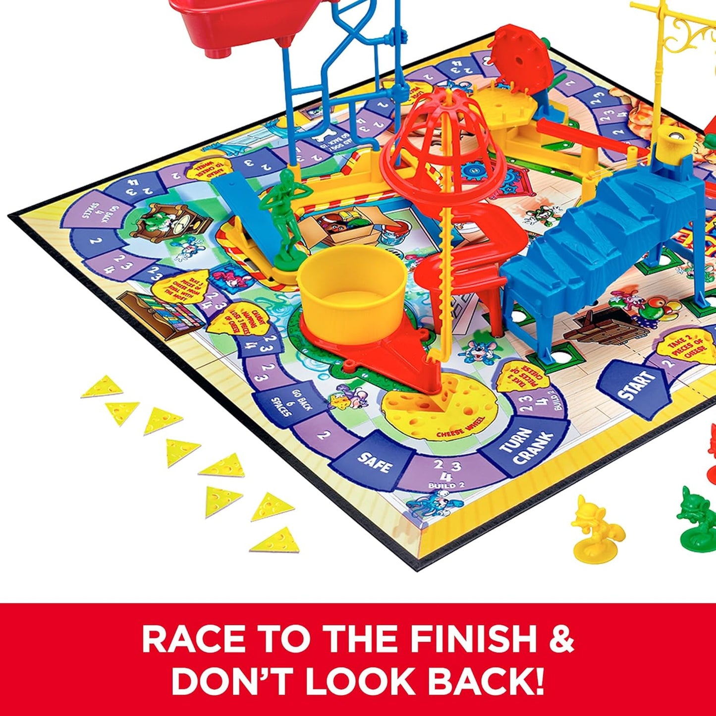 Hasbro Gaming Mouse Trap Board Game Family Board for for 2-4 Players Family Gifts Amazon
