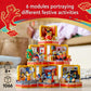 LEGO Lunar New Year Traditions 80108 Building Kit Gift Toy for Aged 8 and Up Building Set