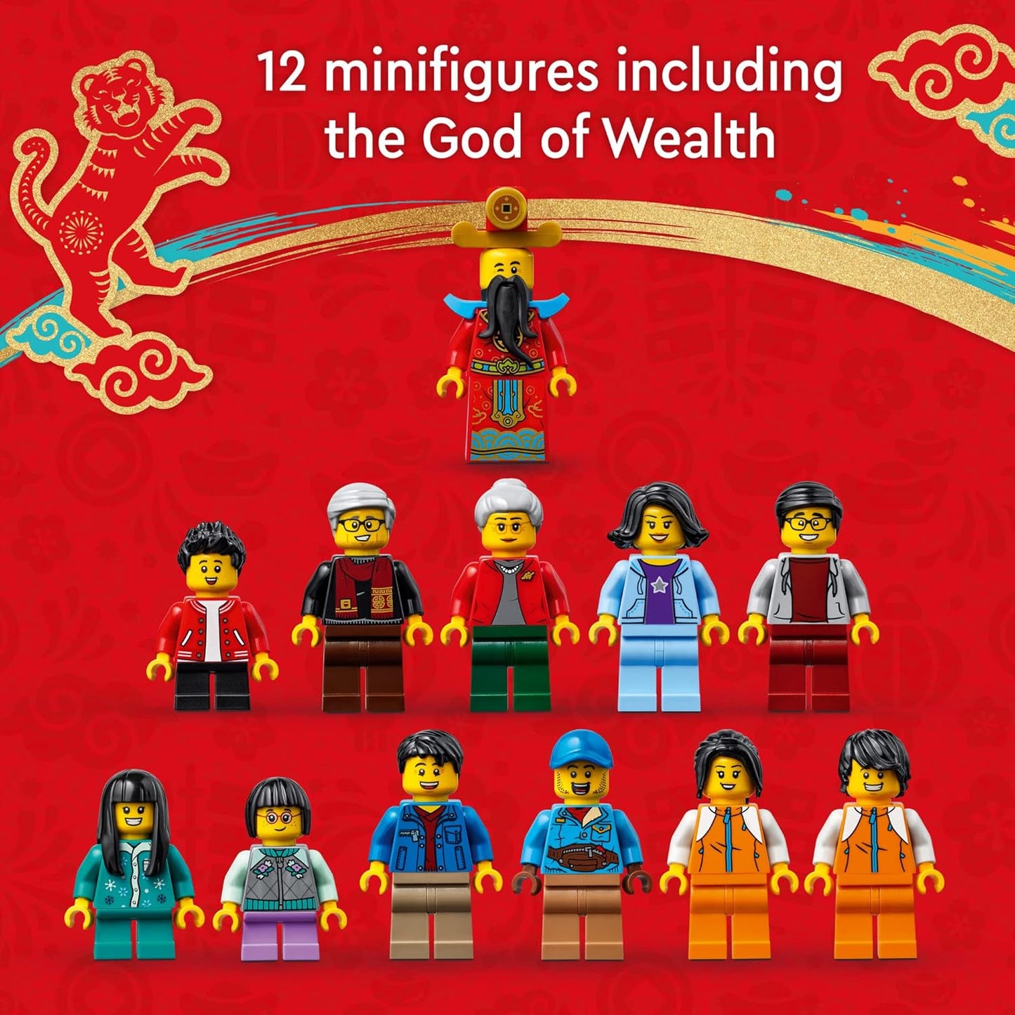 LEGO Lunar New Year Traditions 80108 Building Kit (1,066 Pieces)