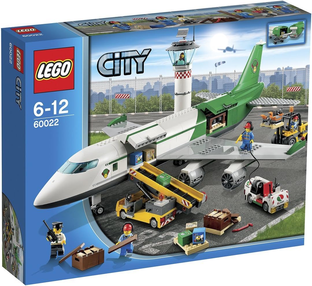 LEGO City 60022 Cargo Terminal Toy Building Set