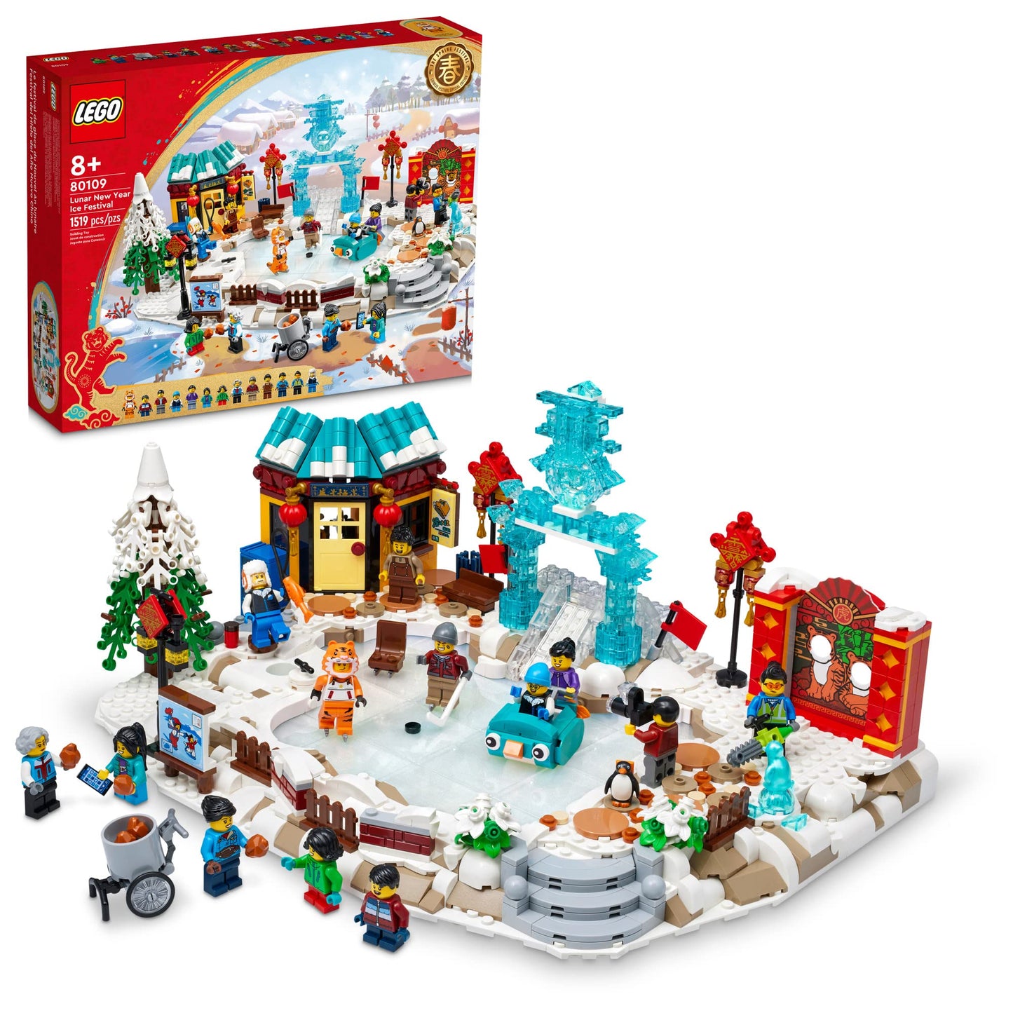 LEGO Lunar New Year Ice Festival 80109 Building Kit