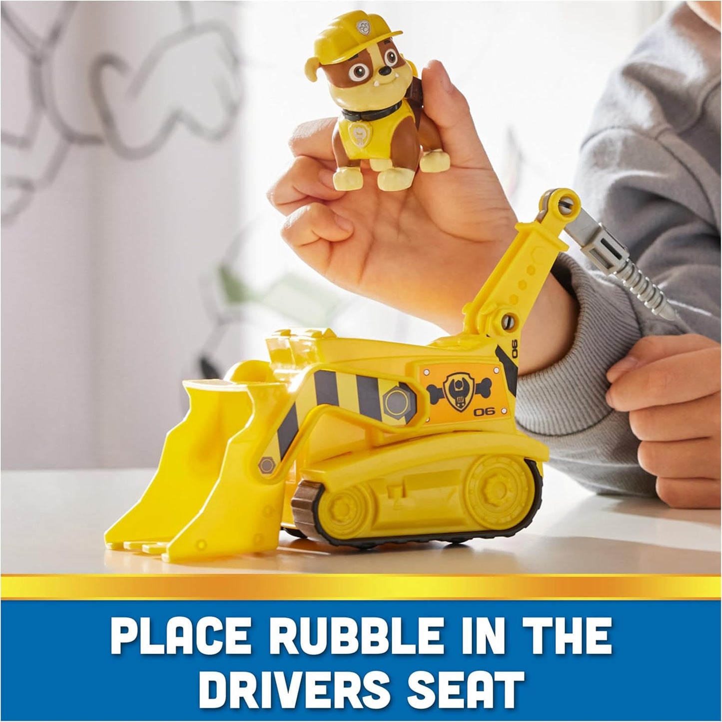 Paw Patrol Rubble's Bulldozer Toy Vehicle