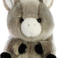 Aurora Round Rolly Peta Bray Donkeya Stuffed Animal - Adorable Companions - On-The-Go Fun