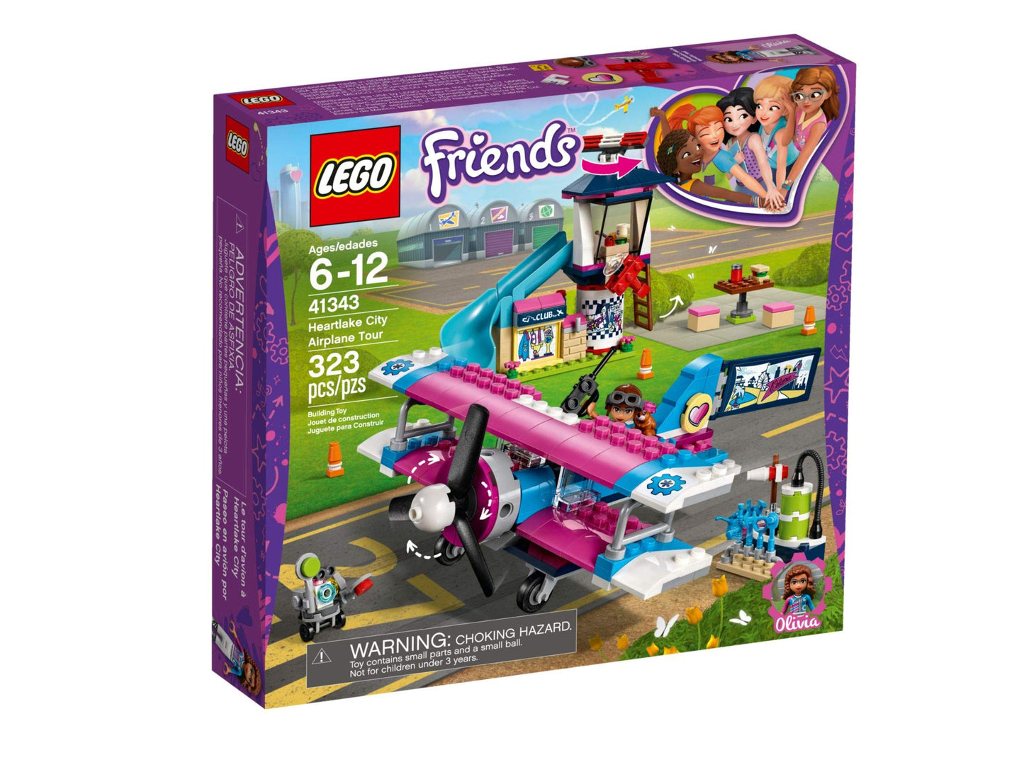 LEGO Friends 41343 Heartlake City Airplane