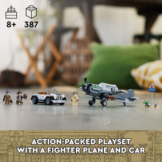 LEGO Indiana Jones and the Last Crusade Fighter Plane Chase 77012 Building Set