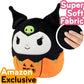 Squishmallows 8 Kuromi Pumpkin Plush