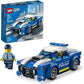 LEGO City Police Car Toy 60312 for 5 Plus Years Old with Officer Minifigure Small Adventures Series Car Chase Building Set