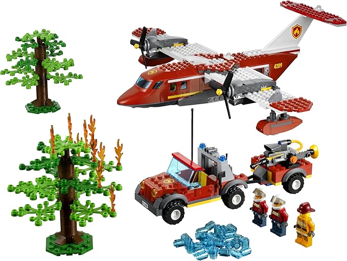 LEGO City Fire Plane 4209 Building Set