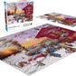 Buffalo Games Buffalo - Charles Wysocki - Whistle Stop Christmas - 1000 Piece Jigsaw Puzzle