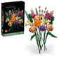 LEGO Icons Flower Bouquet Building Decoration Set