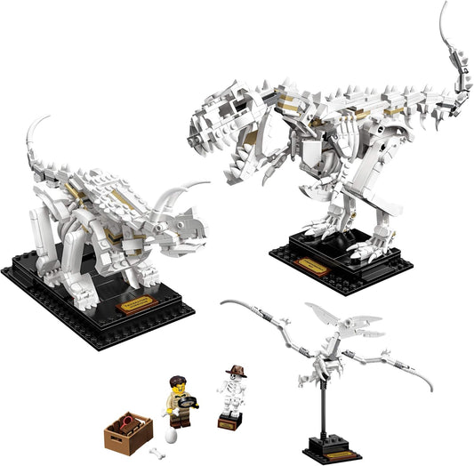 LEGO Ideas 21320 Dinosaur Fossils Building Kit; (910 Pieces)