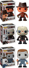 Funko Horror Classics Pop Movies Collectors Set Freddy Krueger Jason Voorhees Michael