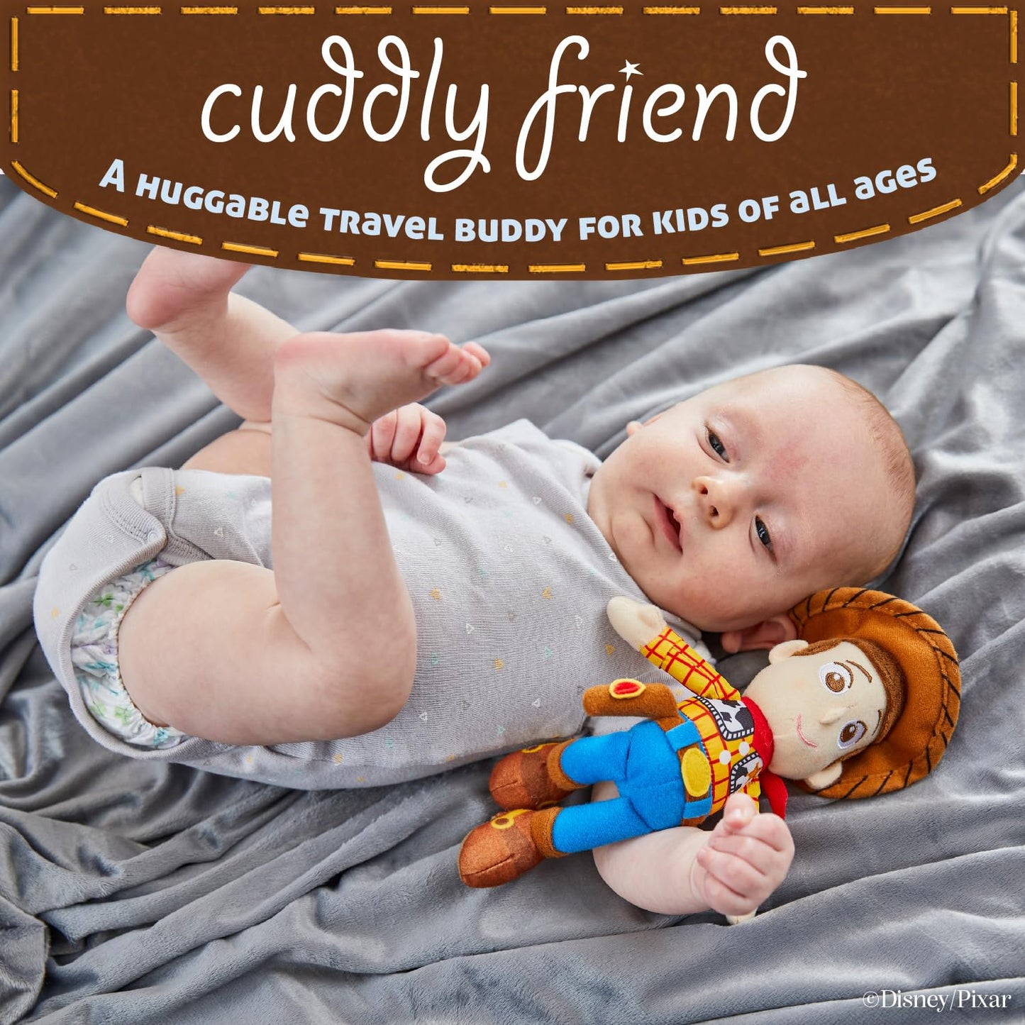 KIDS PREFERRED Disney Baby Toy Story Large 8 Stuffed Animal Plush Woody