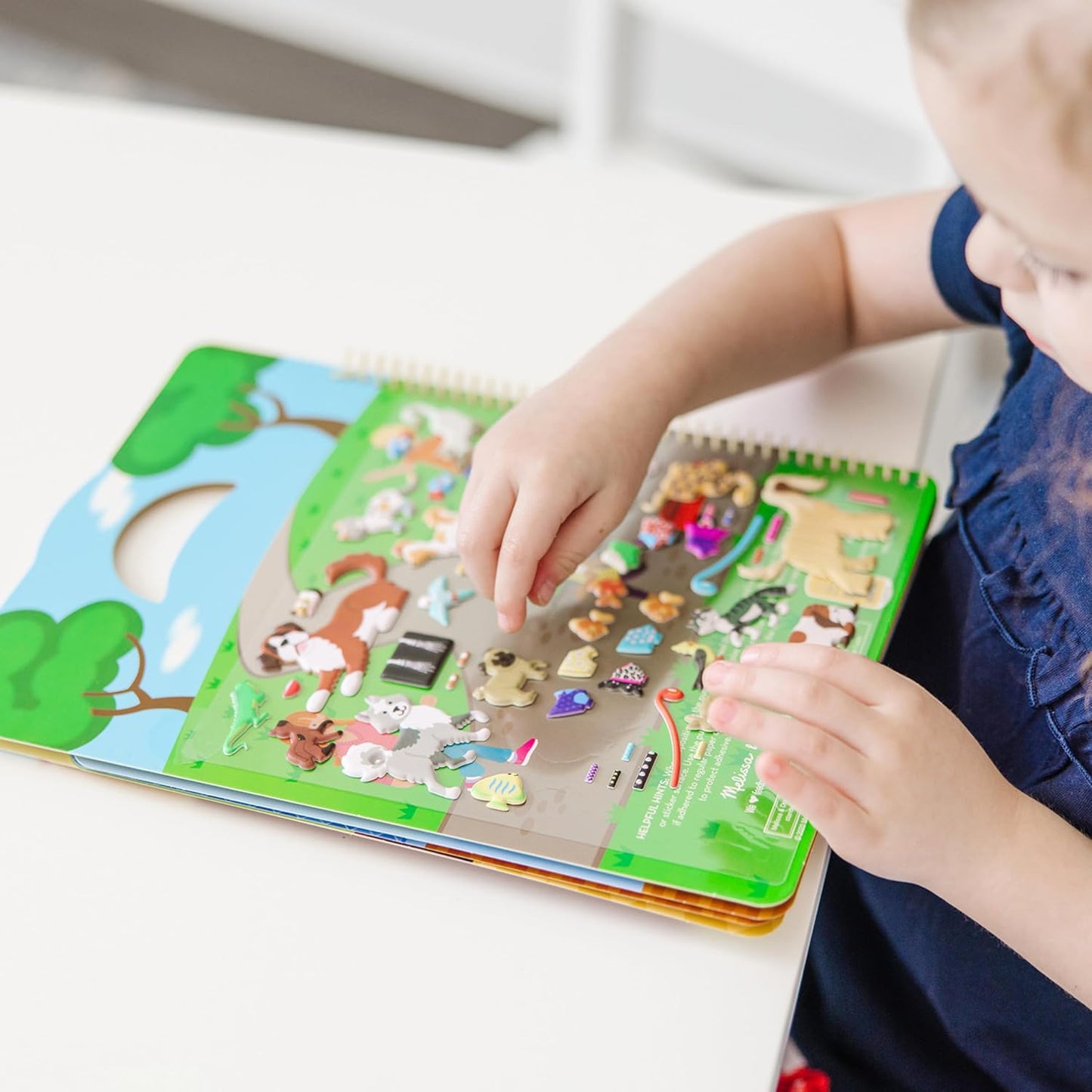 Melissa & Doug Melissa Doug Pet Shop Puffy Sticker Set With 115 Reusable - FSC Certified