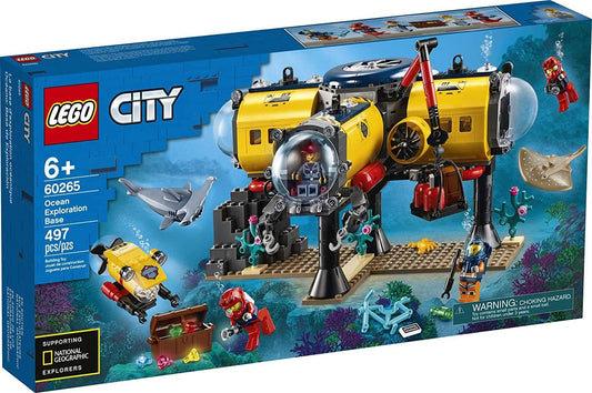 LEGO City Ocean Exploration Base Playset (497 Pieces)