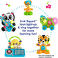 Fisher-Price Baby Learning Toy Link Squad A to Z Yak with Interactive Music Lights for