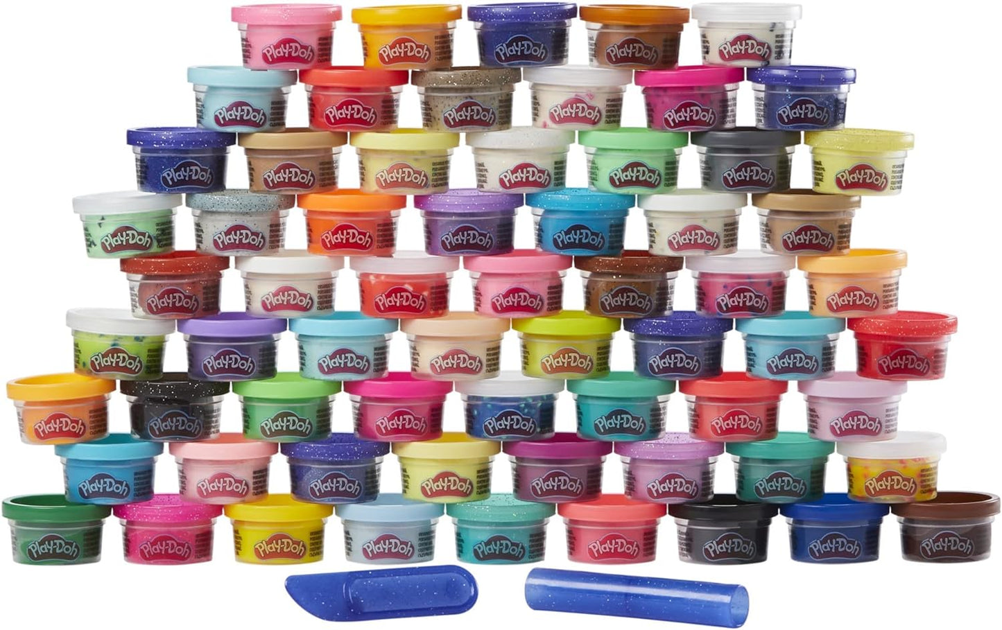 Play-Doh Ultimate Color Collection 65-Pack of 1-oz Cans Includes Sparkle Confetti Color