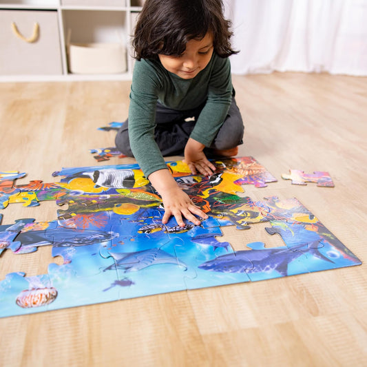 Melissa & Doug Melissa Doug Solar System Floor Puzzle 48 pcs 2 x 3 Feet - FSC Certified